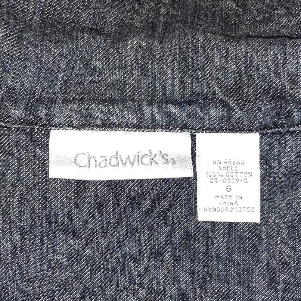 Chadwick's denim jacket - Picture 5 of 7
